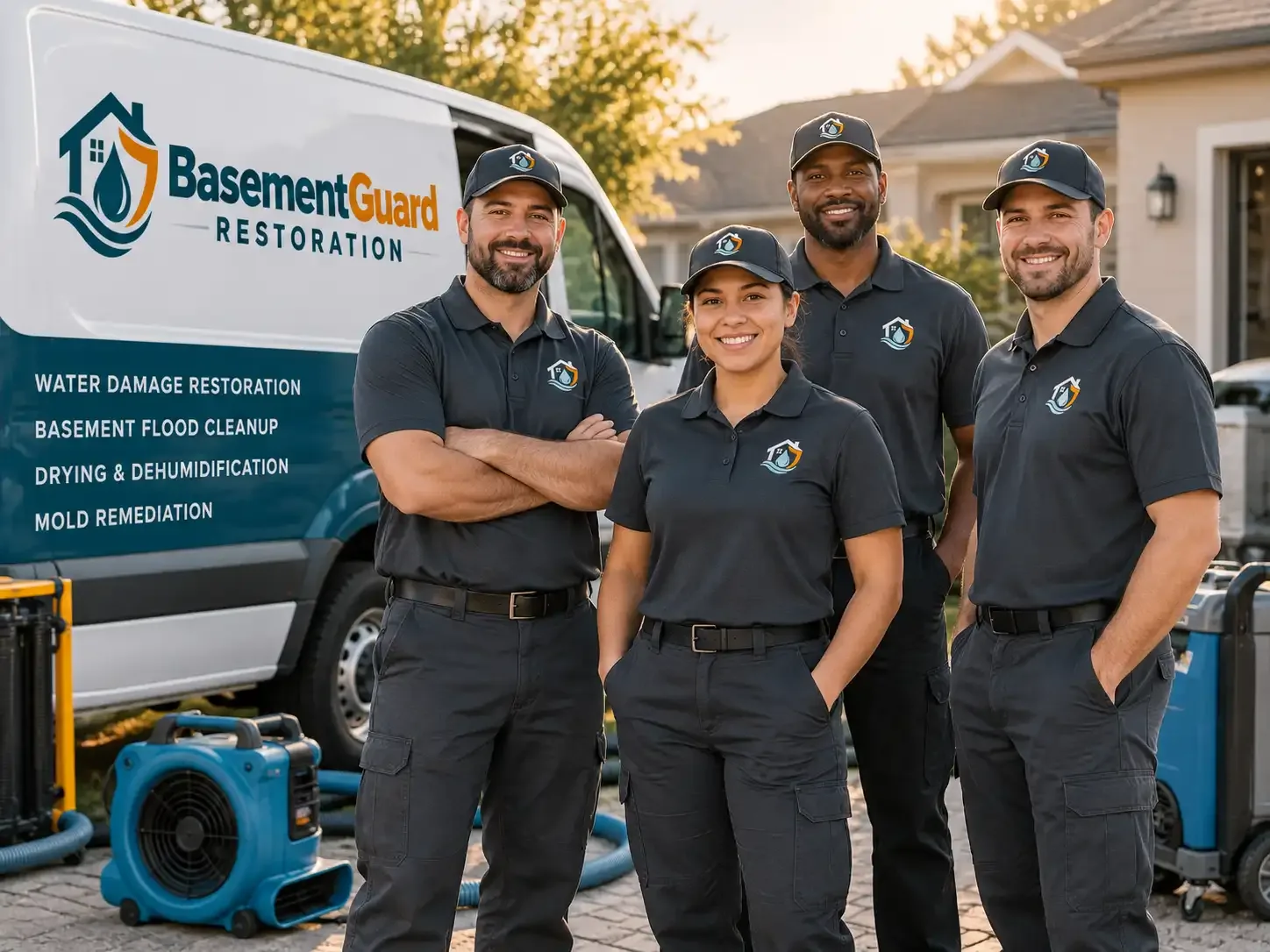 Basement Water Damage Restoration company in Cygnet, OH